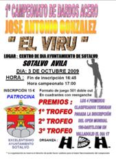 I Campeonato de dardos acero JOSE ANTONIO GONZALEZ