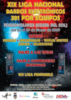 ADEA: XIX Campeonato Nacional de Dardos Electrnicos en TORREMOLINOS