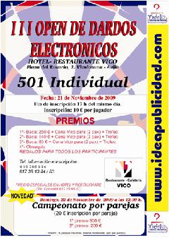 III Open de Dardos Electrnicos Hotel Restaurante Vico